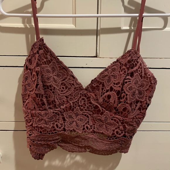 Lace crop top - Picture 1 of 2